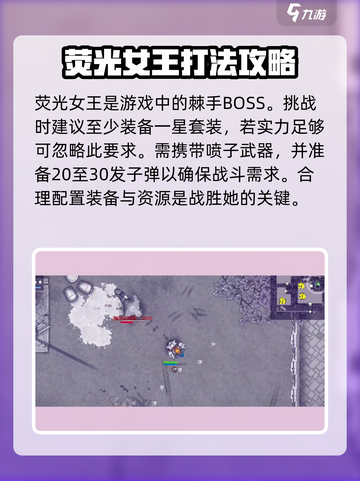 阿瑞斯病毒2🔥荧光女王打法攻略💡轻松通关秘籍！截图2