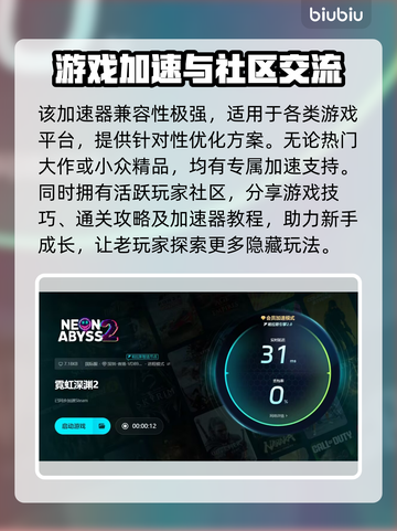 霓虹深渊2延迟卡顿？用它🔥直连加速！⚡截图5
