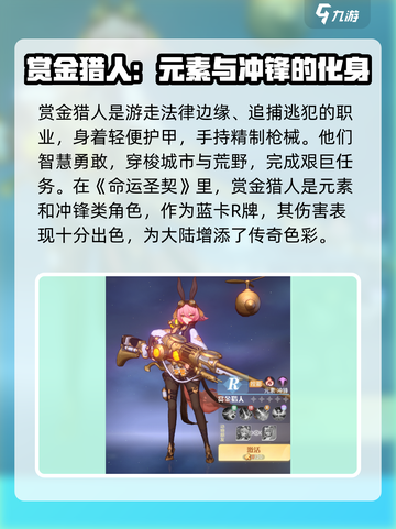 命运圣契🔥赏金猎人超强强度解析！💥截图2