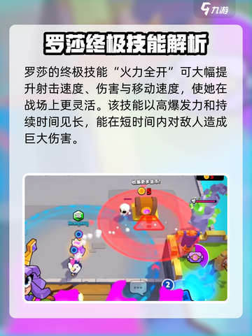 爆裂小队罗莎强度分析🔥游戏必备小能手！截图5