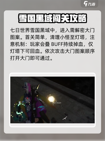 七日世界雪国黑域通关攻略介绍截图2