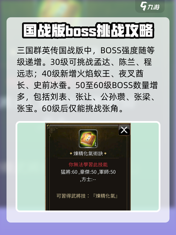 三国群英传国战版boss掉落哪些奖励介绍截图2