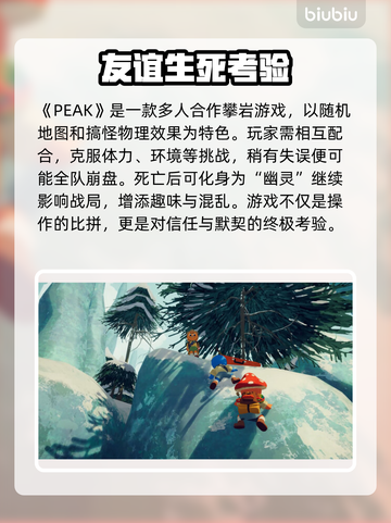🎮peak闪退卡顿？一招修复不求人！截图2