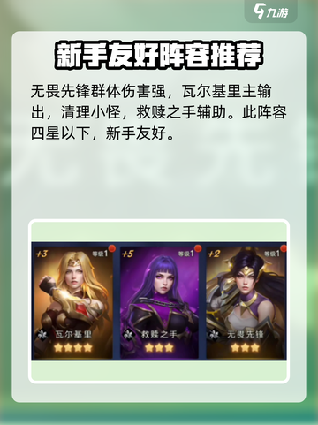 帝国与魔法🔥救赎之手配队阵容推荐！🚀截图4