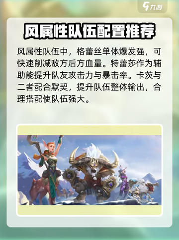 荒野国度最强队伍推荐介绍截图2