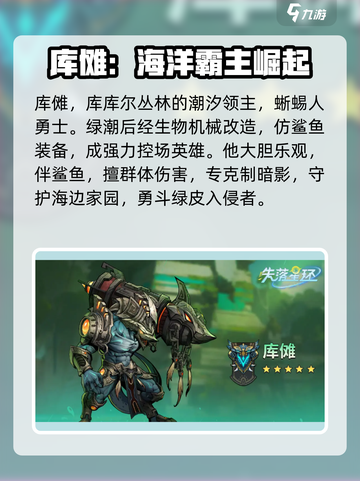 失落星环✨：库尔蜥蜴族阵营揭秘，族群背景深度探秘！截图4
