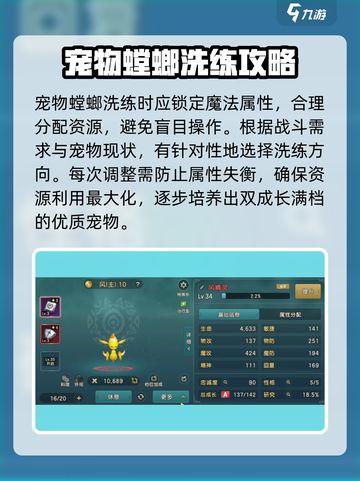 魔力宝贝复兴🔥宠物洗练终极攻略✨截图4