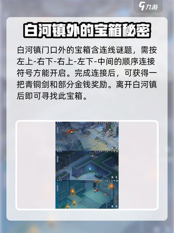 仙剑奇侠传之新的开始白河镇宝箱在哪介绍截图4