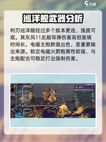 现代战舰利刃巡洋舰怎么样介绍截图2