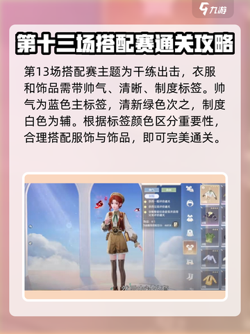 无限暖暖奇迹之冠搭配赛🔥必胜攻略✨截图3