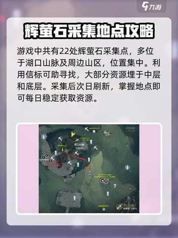 鸣潮🔥辉萤石收集全攻略💎位置大公开！截图2