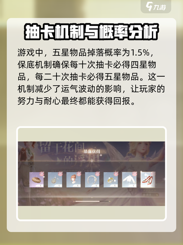 无限暖暖卡池抽卡概率介绍介绍截图3