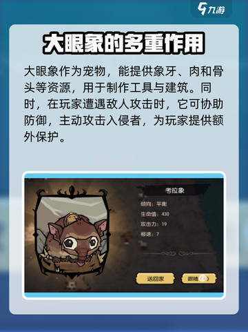 饥荒新家园迷你大眼象怎么样介绍截图4