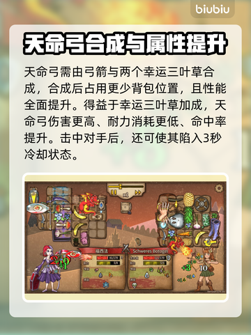 背包乱斗天命弓🔥合成材料全解析🎉截图5