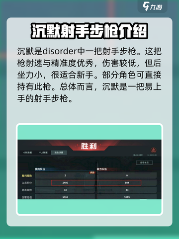 disorder射手步枪怎么能获得介绍截图4
