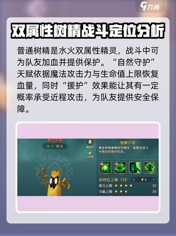 魔力宝贝复兴版🔥树精战斗技能天赋全解析！🌱截图3