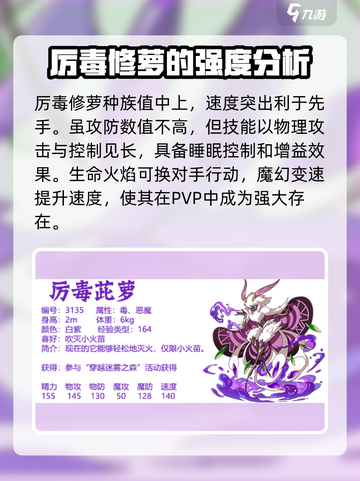 洛克王国手游厉毒小萝怎么样介绍截图3