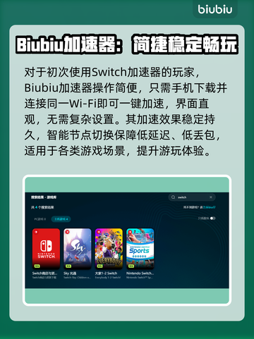 🎮Switch加速器大揭秘！秒杀延迟卡顿🔥截图3