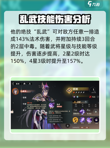 三国志幻想大陆2🔥贾诩技能强度解析⚡截图4