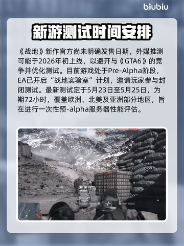 战地6上线时间🔥最新测试等你来玩🎉截图2