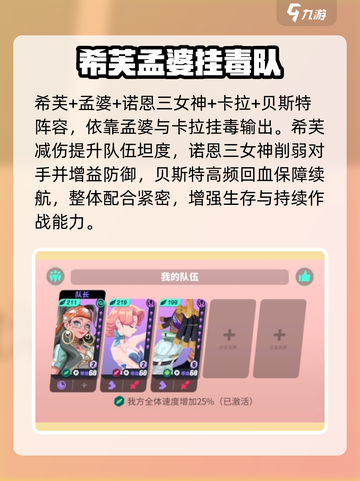 众神派对新手队伍推荐介绍截图4