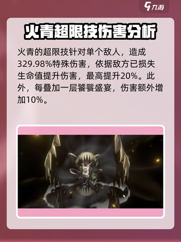 新月同行🔥火青角色超详细解析来啦！截图3