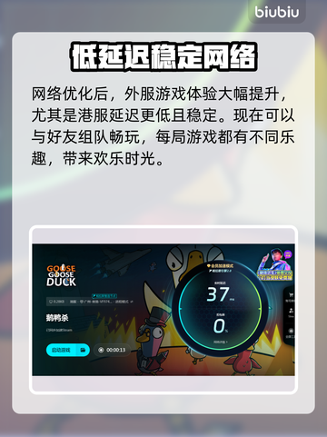 鹅鸭杀🔥加速器推荐，玩鹅鸭杀必看！🚀截图7