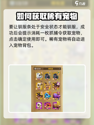 万龙觉醒🔥抓稀有宠物超全攻略💡截图4