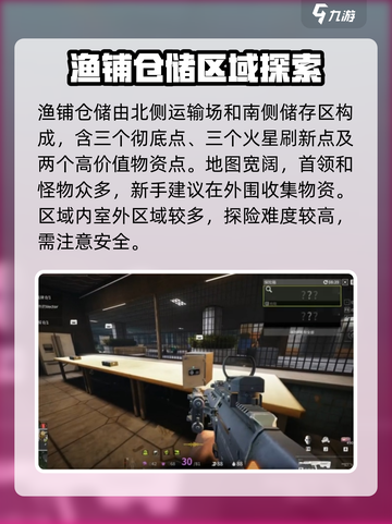 萤火突击⚡渔铺仓储跑图攻略🌟超简单！截图2