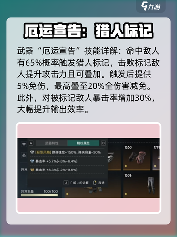 七日世界猎人拔枪居合流怎么玩介绍截图2