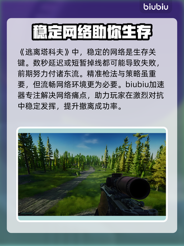 逃离塔科夫加速器推荐🔥下载链接分享💥截图2