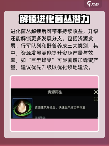 野兽领主新世界🔥进化菌从作用全解析！截图3