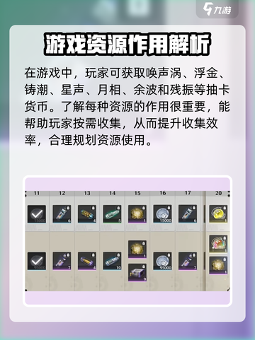 鸣潮⚡抽卡货币大揭秘！必看道具详解🔥截图2