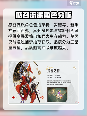 无尽梦回角色有哪些介绍截图4
