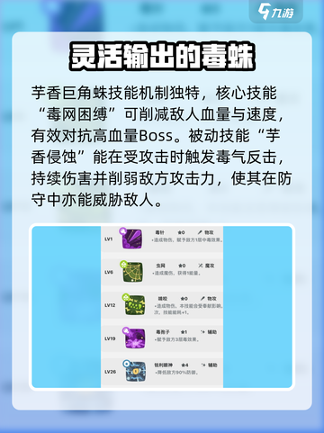 洛克王国手游芋香巨角蛛介绍介绍截图4