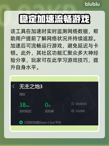 无主之地3联机卡顿？❌加速器推荐🔥截图5