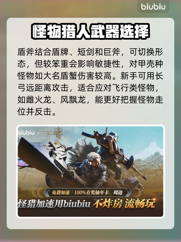 怪猎荒野✅怪物武器克制全攻略！🔥截图3