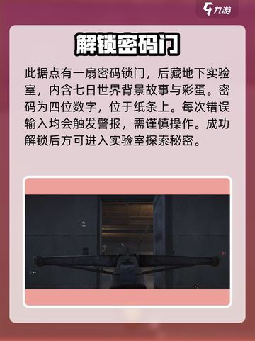 七日世界苏德兰果园门禁卡怎么获得介绍截图4