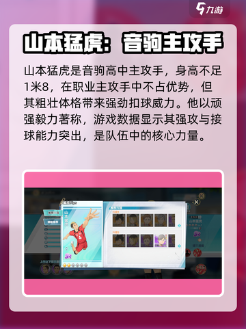 排球少年手游🔥山本猛虎是谁？玩家特性大揭秘！截图2