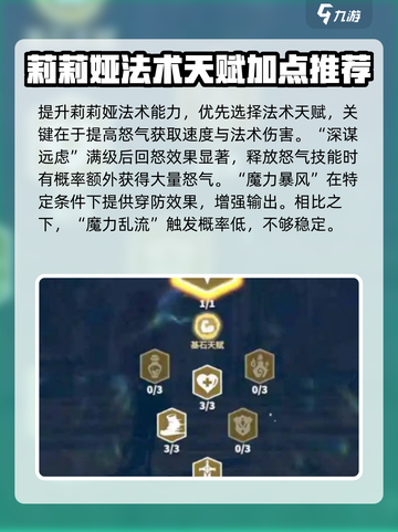 万龙觉醒🔥莉莉娅天赋加点攻略💎截图4