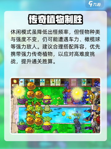 🎮植物大战僵尸休闲模式通关神技！截图3