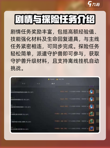 剑灵2🔥新人必看！任务攻略大全来袭🎉截图4