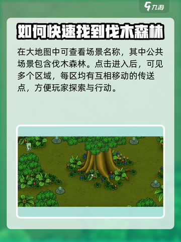 皮卡堂伐木森林路线一览介绍截图4