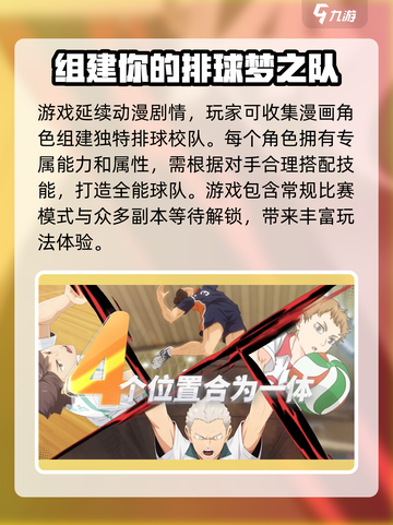 排球少年手游安卓和ios互通吗介绍截图3