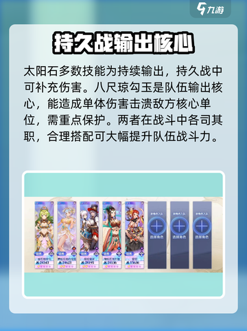 那些需要守护的阵容怎么搭配介绍截图3