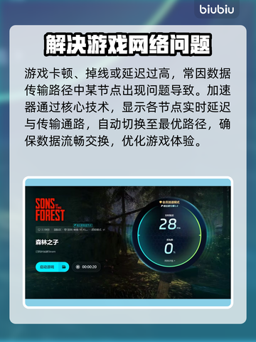 森林之子闪退？选对加速器🔥轻松解决🎉截图5