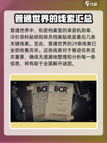 异象回声32条线索怎么找介绍截图7