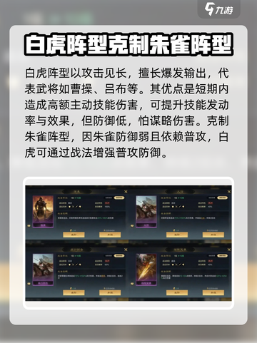 三国谋定天下阵型克制攻略介绍截图4