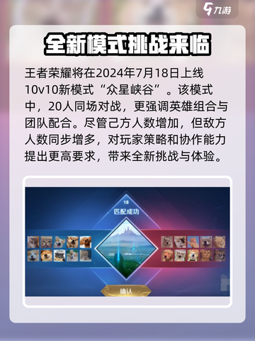 王者荣耀10v10模式什么时候上线介绍截图2