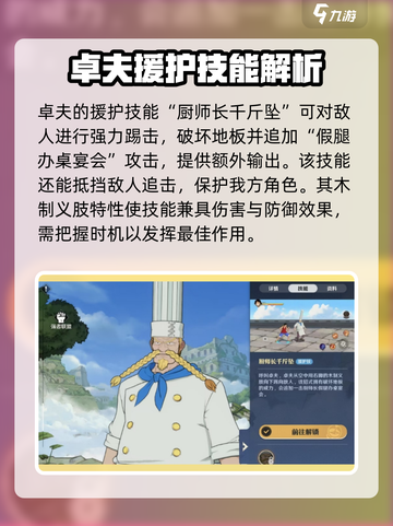 航海王壮志雄心：卓夫角色🔥效果全揭秘！截图3